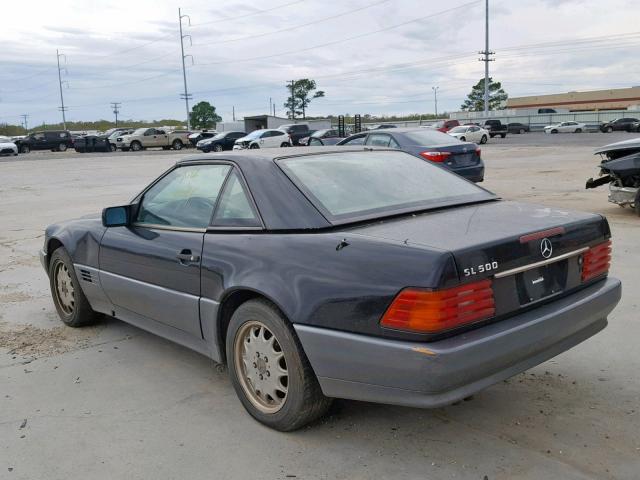 WDBFA67E8SF115391 - 1995 MERCEDES-BENZ SL 500 BLACK photo 3