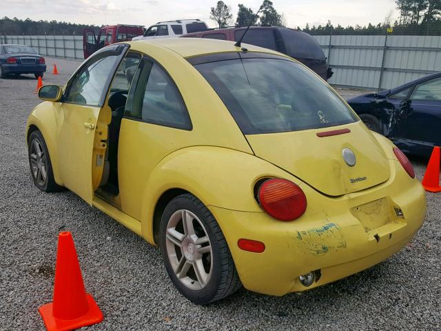 3VWCD31C54M403516 - 2004 VOLKSWAGEN NEW BEETLE Sarı foto 3