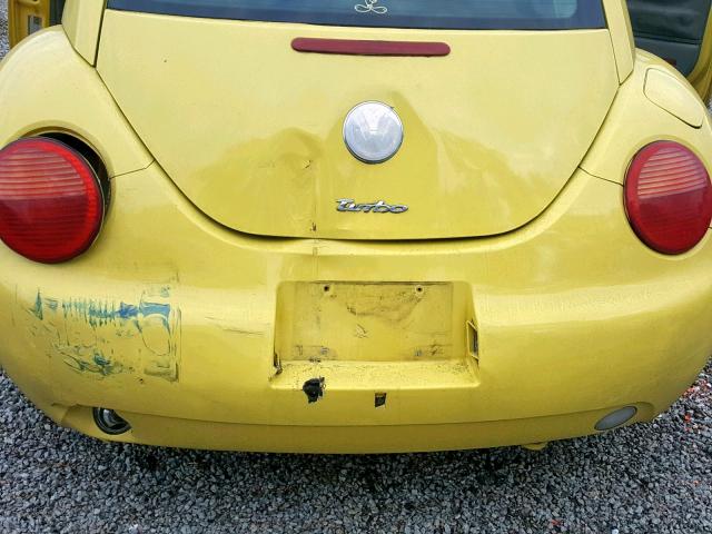 3VWCD31C54M403516 - 2004 VOLKSWAGEN NEW BEETLE Sarı foto 7