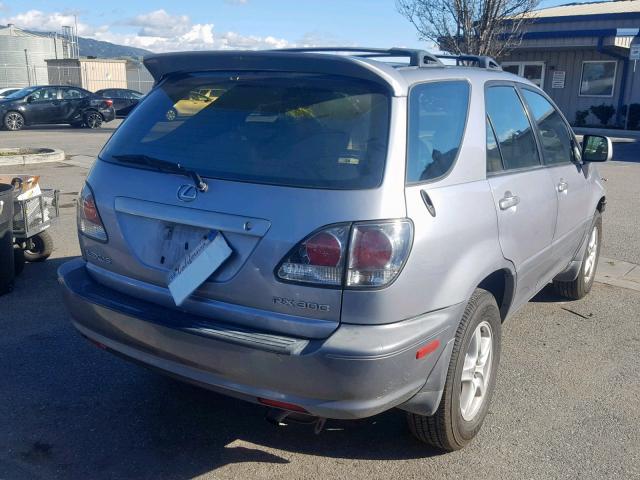 JTJHF10U820256106 - 2002 LEXUS RX 300 SILVER photo 4