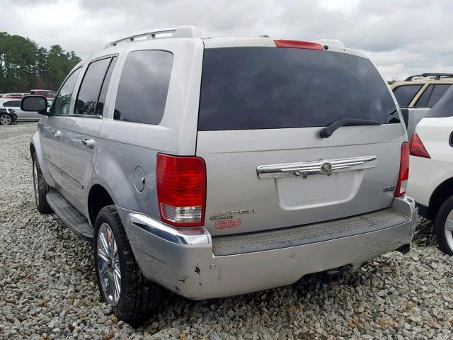 1A8HX582X7F503715 - 2007 CHRYSLER ASPEN LIMI SILVER photo 3