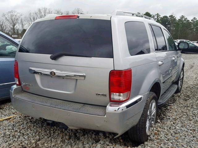 1A8HX582X7F503715 - 2007 CHRYSLER ASPEN LIMI SILVER photo 4