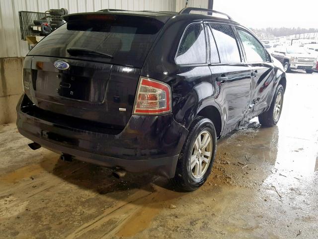 2FMDK46C77BA30119 - 2007 FORD EDGE SE BLACK photo 4