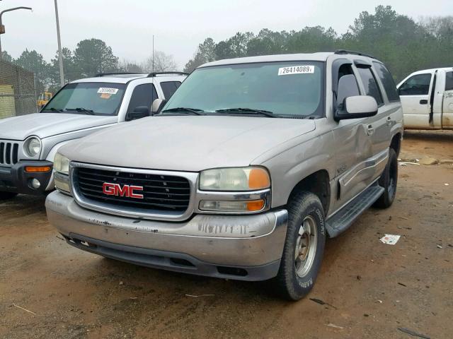 1GKEC13V04J125255 - 2004 GMC YUKON TAN photo 2