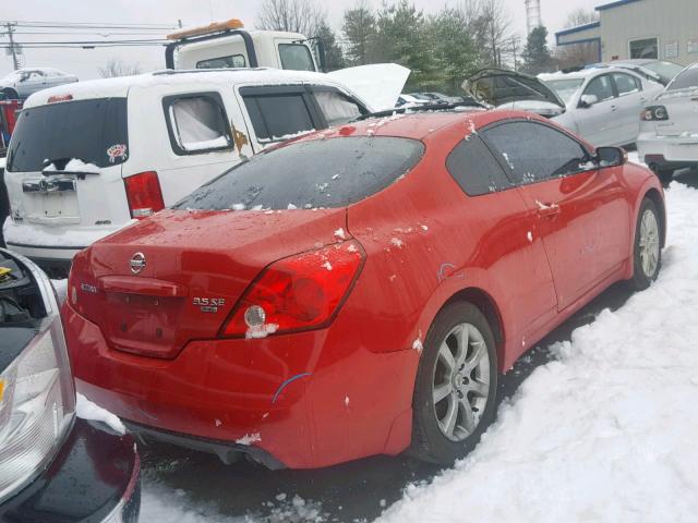 1N4BL24E18C113294 - 2008 NISSAN ALTIMA 3.5 RED photo 4