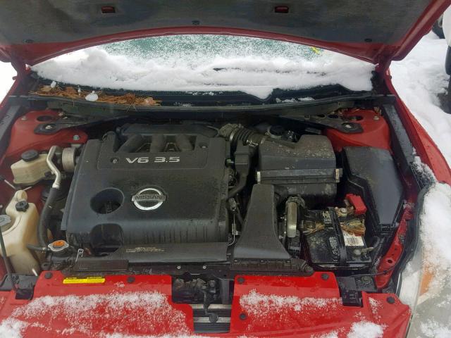 1N4BL24E18C113294 - 2008 NISSAN ALTIMA 3.5 RED photo 7