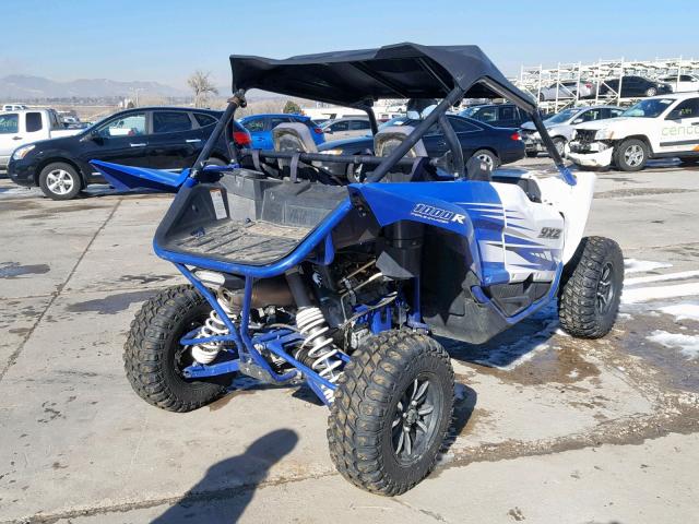 5Y4AN03Y9GA100701 - 2016 YAMAHA YXZ1000 BLUE photo 4