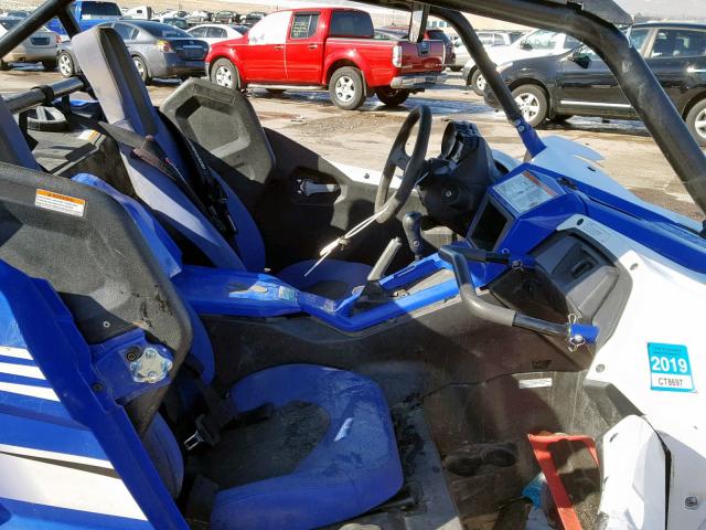 5Y4AN03Y9GA100701 - 2016 YAMAHA YXZ1000 BLUE photo 5