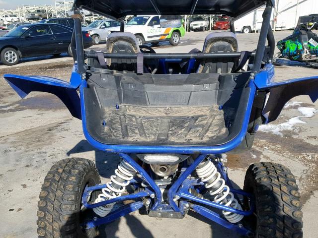 5Y4AN03Y9GA100701 - 2016 YAMAHA YXZ1000 BLUE photo 6