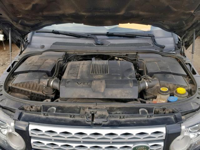 SALAK2D46CA605235 - 2012 LAND ROVER LR4 HSE LU BLACK photo 7