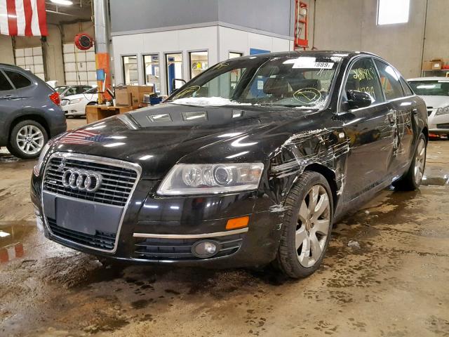 WAUDH74F56N084312 - 2006 AUDI A6 3.2 QUA BLACK photo 2