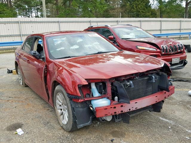 2C3CCAAG8CH165756 - 2012 CHRYSLER 300 RED photo 1