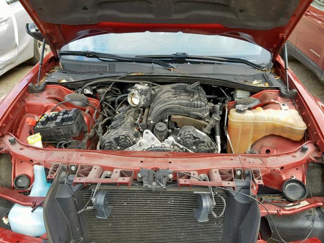 2C3CCAAG8CH165756 - 2012 CHRYSLER 300 RED photo 7