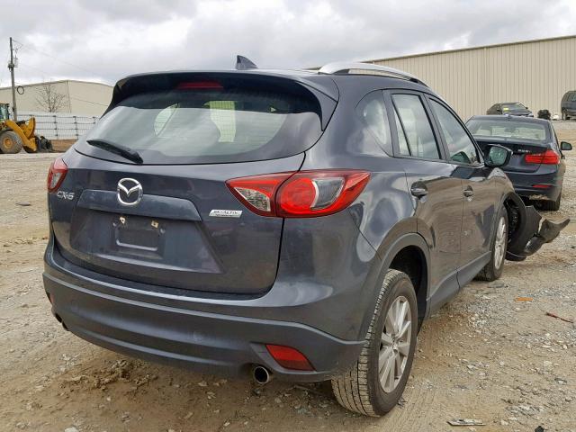 JM3KE2BY0G0868817 - 2016 MAZDA CX-5 SPORT GRAY photo 4