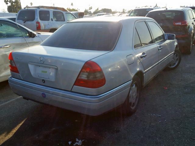 WDBHA28E1RF098217 - 1994 MERCEDES-BENZ C 280 SILVER photo 4