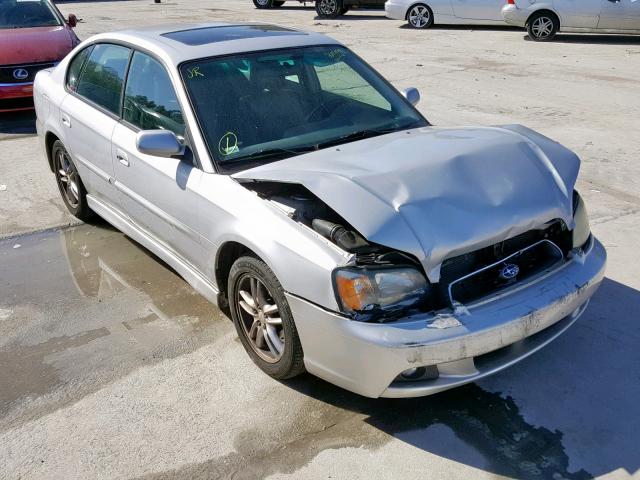 4S3BE646535202626 - 2003 SUBARU LEGACY GT SILVER photo 1