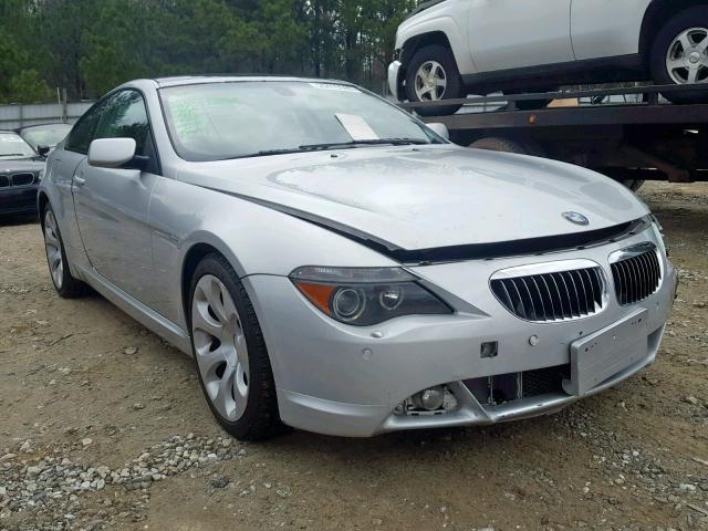 WBAEH73434B190910 - 2004 BMW 645 CI AUT SILVER photo 1