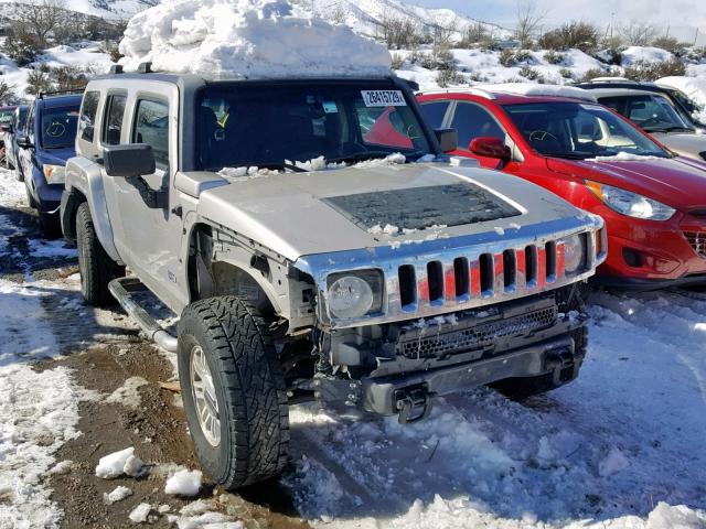 5GTDN136X68191390 - 2006 HUMMER H3 SILVER photo 1