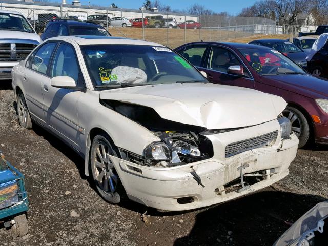 YV1TH59H941364195 - 2004 VOLVO S80 2.5T WHITE photo 1