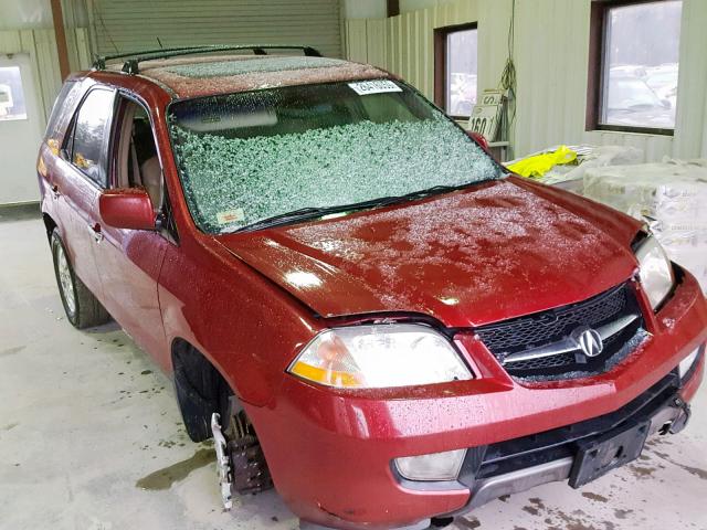 2HNYD187X3H515886 - 2003 ACURA MDX TOURIN RED photo 1