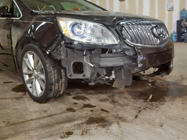 1G4PP5SK4D4144893 - 2013 BUICK VERANO BROWN photo 9