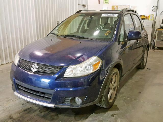 JS2YB417785103422 - 2008 SUZUKI SX4 TOURIN BLUE photo 2