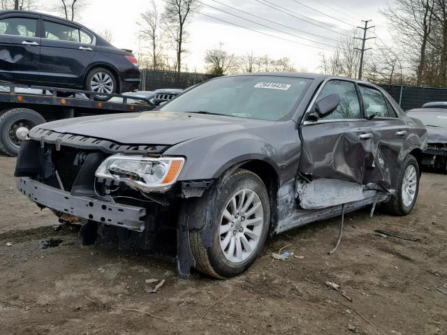 2C3CCAAG6EH128062 - 2014 CHRYSLER 300 CHARCOAL photo 2