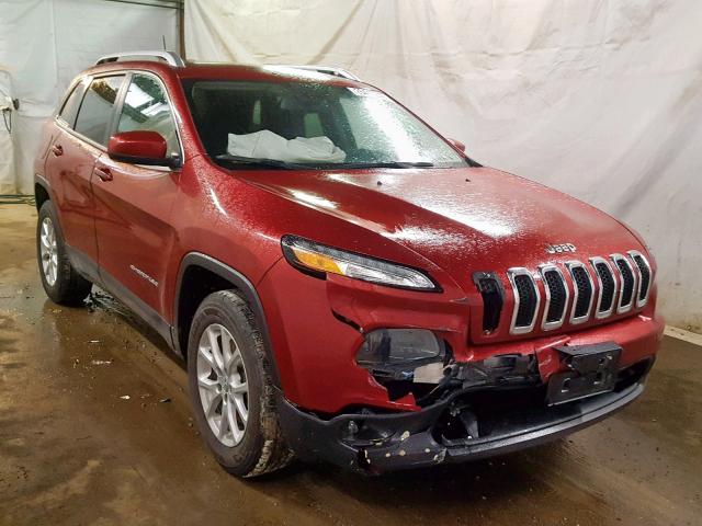 1C4PJMCB3HD225713 - 2017 JEEP CHEROKEE L RED photo 1