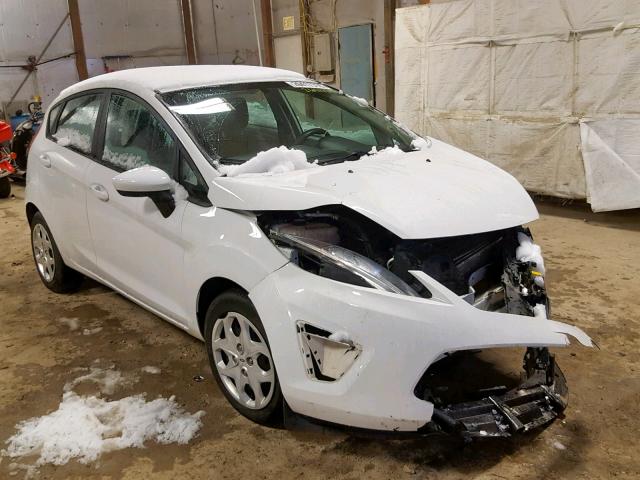 3FADP4TJ8DM201274 - 2013 FORD FIESTA S WHITE photo 1