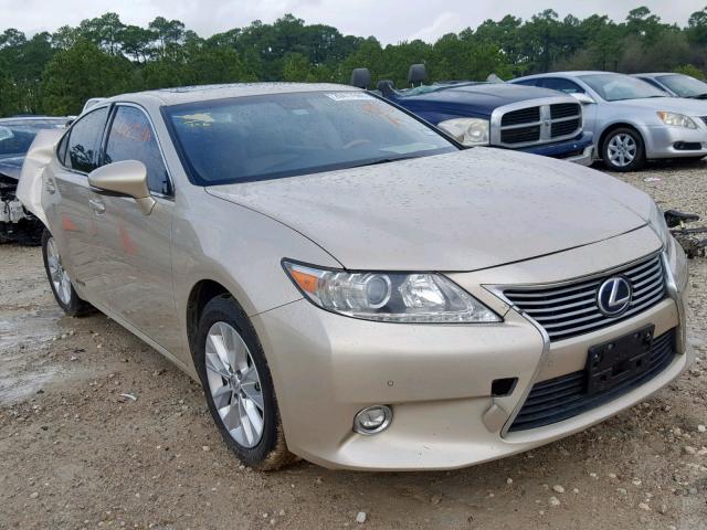 JTHBW1GG3E2075138 - 2014 LEXUS ES 300H TAN photo 1