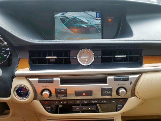 JTHBW1GG3E2075138 - 2014 LEXUS ES 300H TAN photo 9