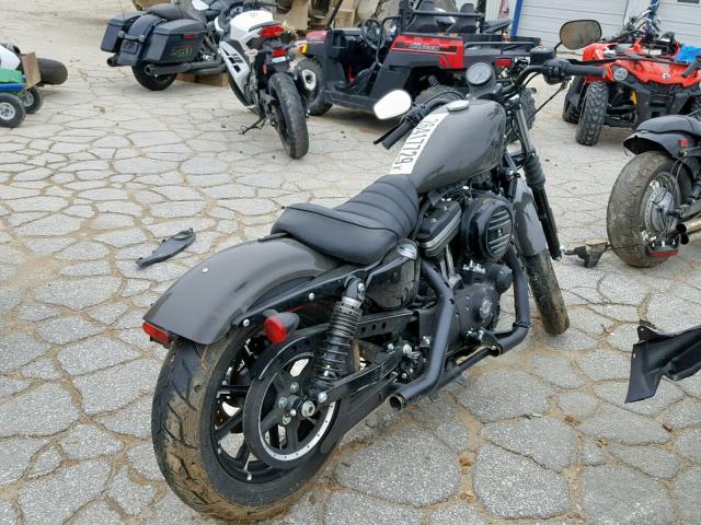 1HD4LE212KC401870 - 2019 HARLEY-DAVIDSON XL883 N GRAY photo 4