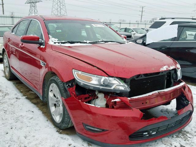 1FAHP2EW9CG112241 - 2012 FORD TAURUS SEL RED photo 1