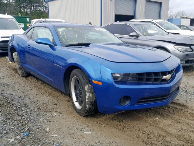 2G1FA1E37C9172593 - 2012 CHEVROLET CAMARO LS BLUE photo 1