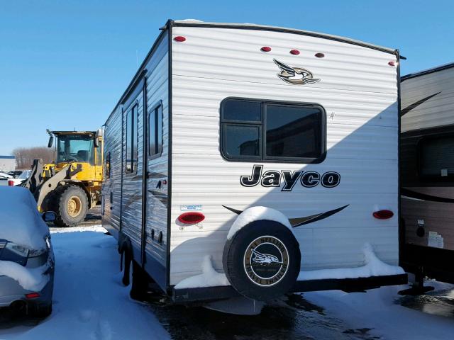 1UJBJ0BN0J17U0139 - 2018 JAYCO JAYFLIGHT  WHITE photo 3