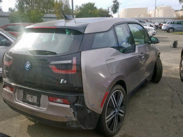WBY1Z4C56FV501218 - 2015 BMW I3 REX ყავისფერი ფოტო 4