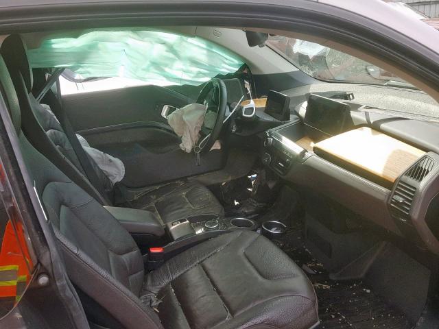 WBY1Z4C56FV501218 - 2015 BMW I3 REX ყავისფერი ფოტო 5