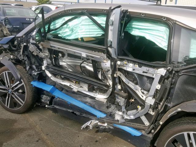 WBY1Z4C56FV501218 - 2015 BMW I3 REX ყავისფერი ფოტო 9