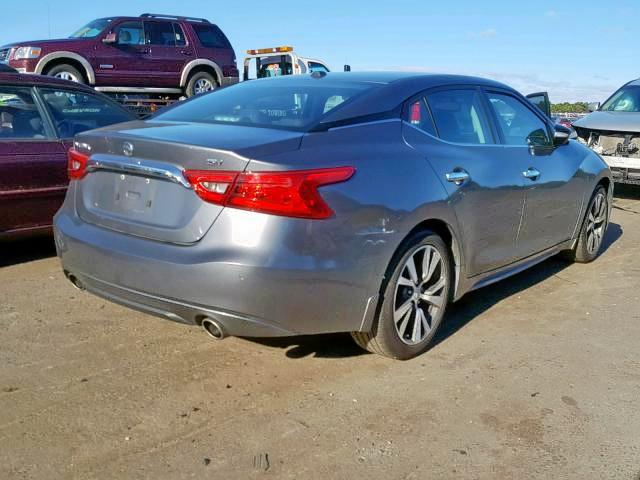 1N4AA6AP6GC448130 - 2016 NISSAN MAXIMA 3.5 GRAY photo 4