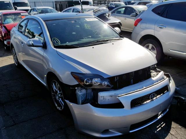JTKDE167780241605 - 2008 TOYOTA SCION TC SILVER photo 1
