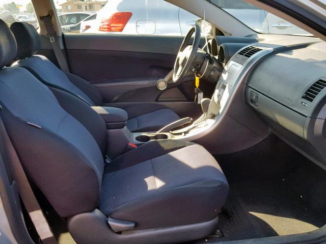 JTKDE167780241605 - 2008 TOYOTA SCION TC SILVER photo 5