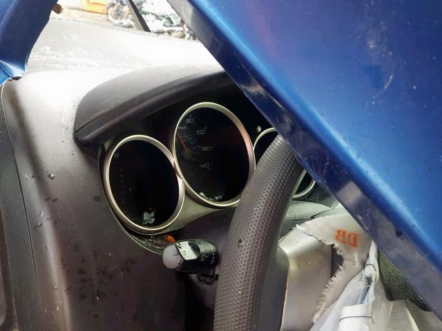 JHMGD38477S028726 - 2007 HONDA FIT BLUE photo 8