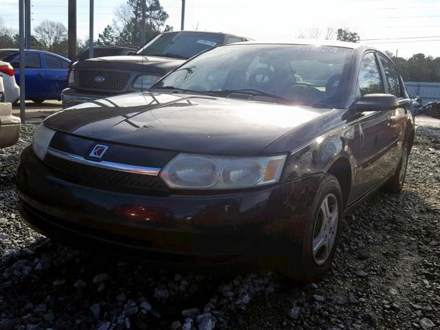 1G8AG52F04Z181398 - 2004 SATURN ION LEVEL BLACK photo 2