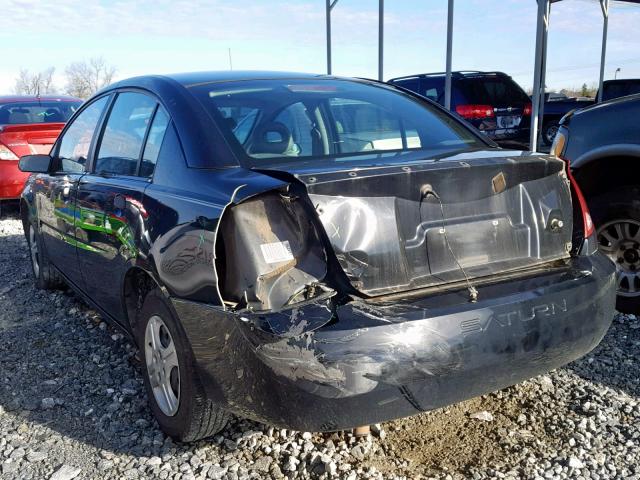 1G8AG52F04Z181398 - 2004 SATURN ION LEVEL BLACK photo 3