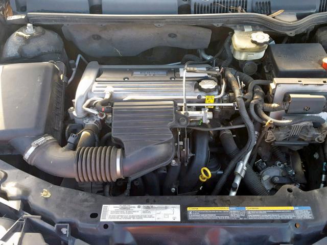 1G8AG52F04Z181398 - 2004 SATURN ION LEVEL BLACK photo 7
