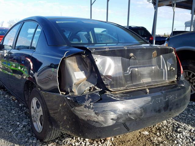 1G8AG52F04Z181398 - 2004 SATURN ION LEVEL BLACK photo 9