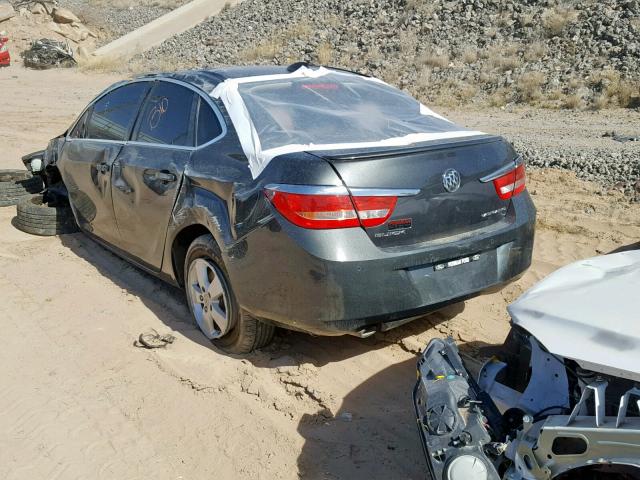 1G4PW5SK0G4184167 - 2016 BUICK VERANO SPO GRAY photo 3