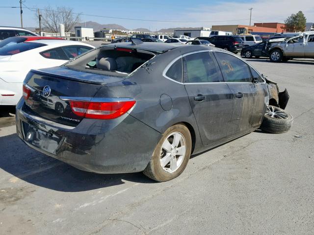 1G4PW5SK0G4184167 - 2016 BUICK VERANO SPO GRAY photo 4