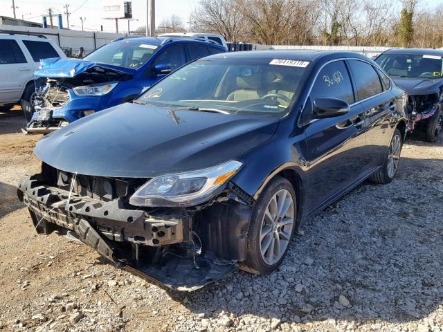 4T1BK1EB1FU159092 - 2015 TOYOTA AVALON XLE BLACK photo 2