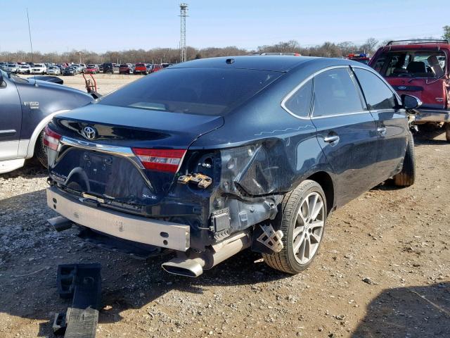 4T1BK1EB1FU159092 - 2015 TOYOTA AVALON XLE BLACK photo 4